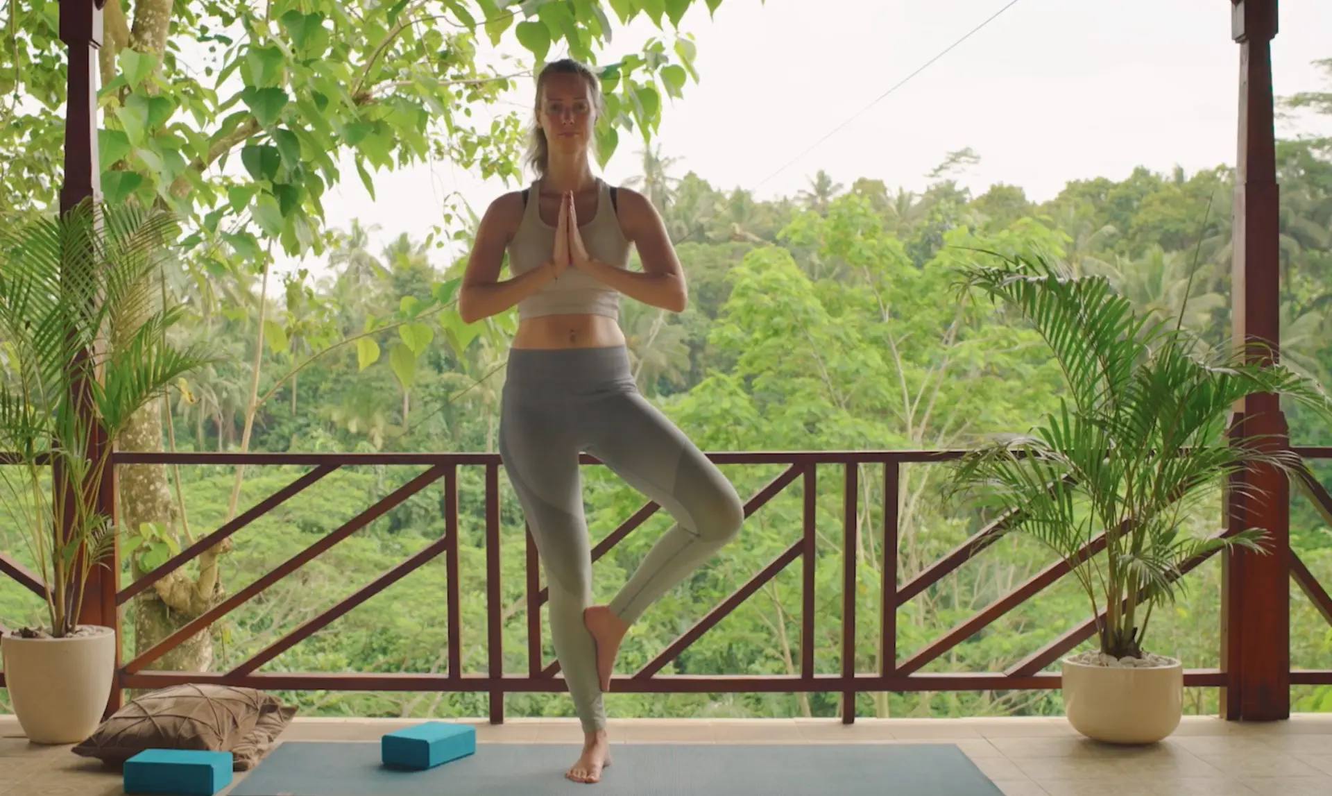 Week 12: Tree pose postpartum yoga practice