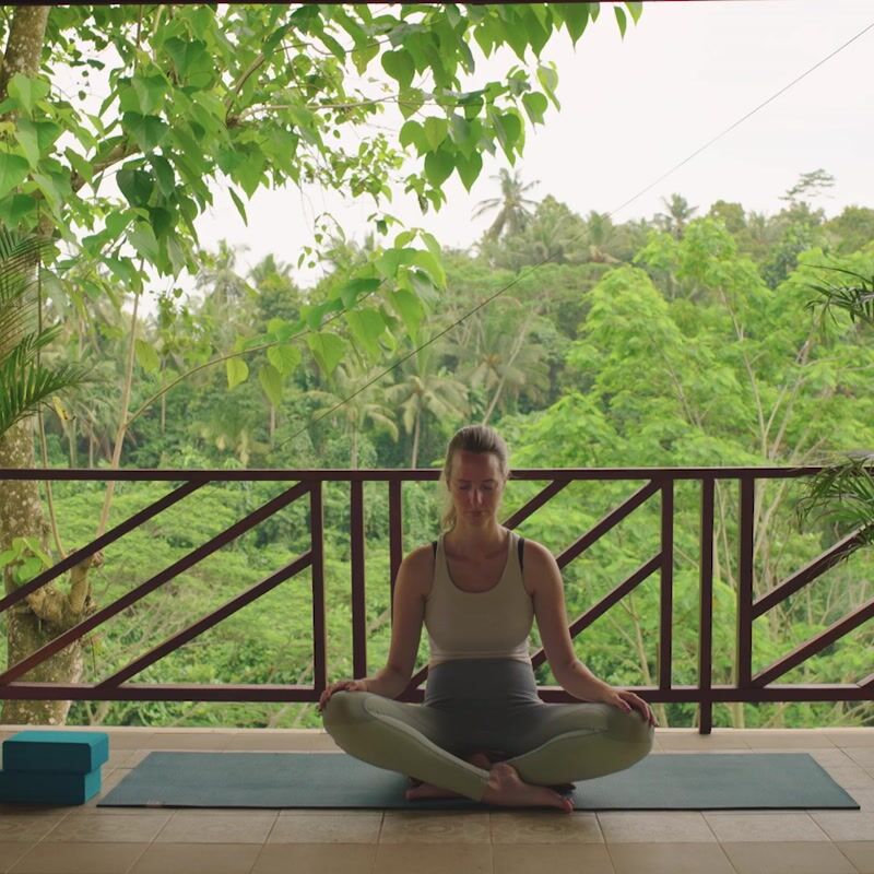 Week 12: Tree pose postpartum yoga practice